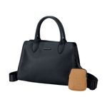 Bolso-para-mujer-en-material-tipo-cuero-m�ltiples-compartimientos-y-de-color-negro.