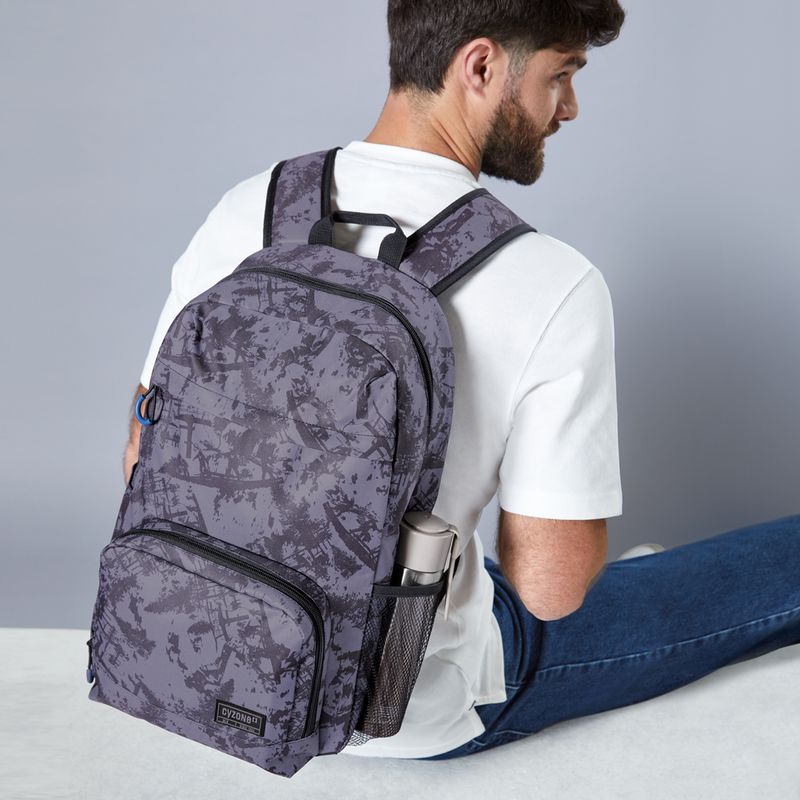 Mochila-para-hombre-universitaria-con-print-de-amplia-capacidad-y-asas-regulables.