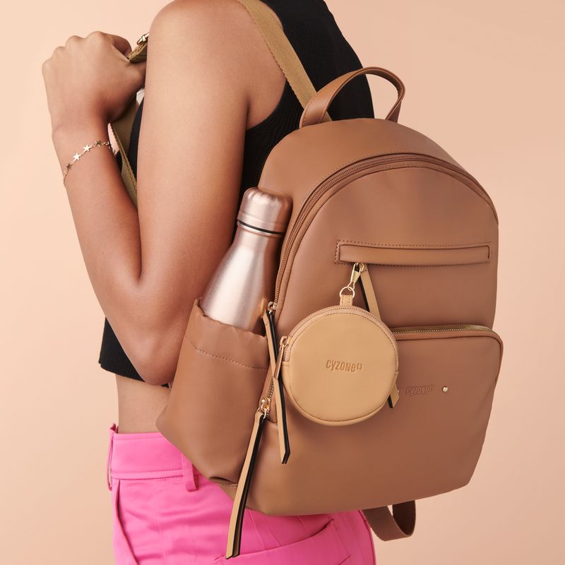 Mochila para mujer de cuero new arrivals