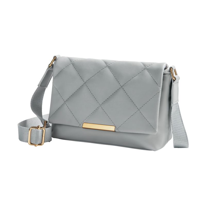 Bolso best sale gris mujer