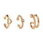 Set-de-3-earcuffs-mujer-love-en-tono-dorado-con-cristal-de-vidrio-ideales-para-un-estilo-casual.