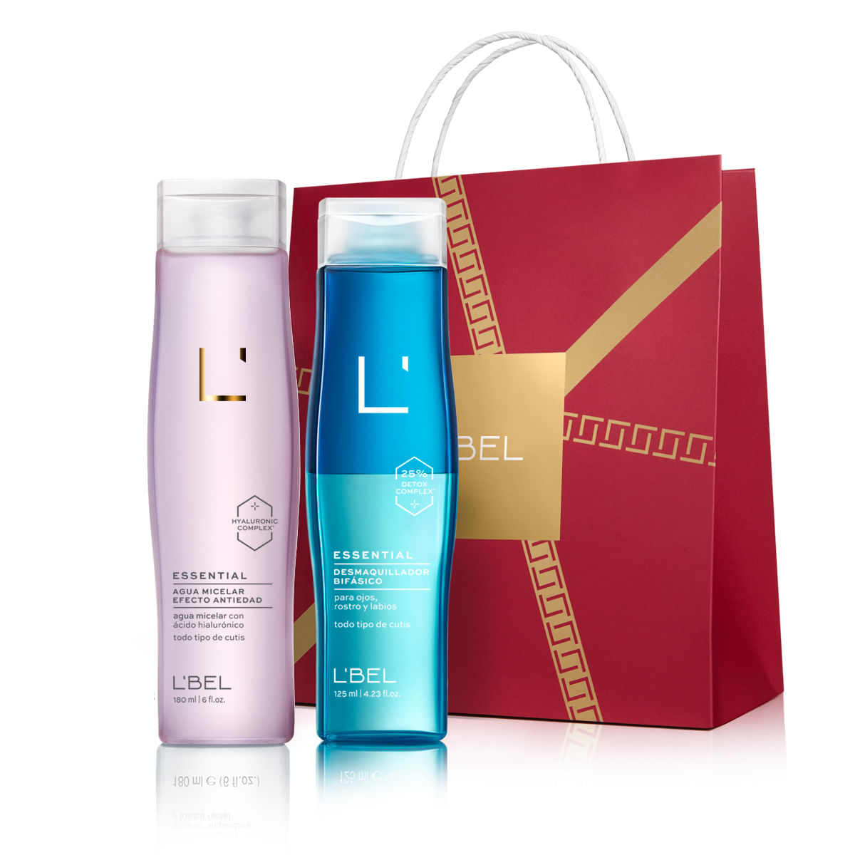Set Skincare Essential:Desmaquillante + Agua Micelar | L'Bel - L